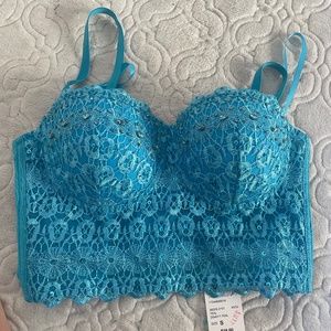 Windsor Blue bustier